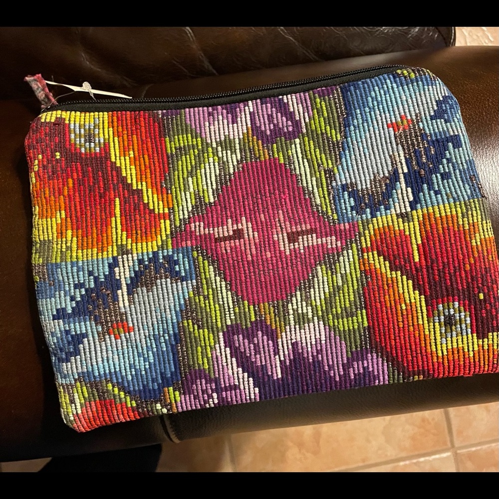 Brand new w tag King Ranch Makeup Bag